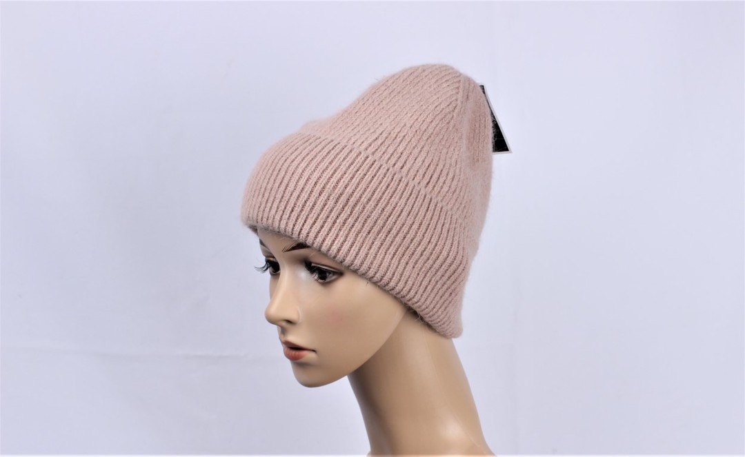 Head Start beanie,  cashmere  lined for softness comfort and warmth rose STYLE : HS/4942RSE image 0